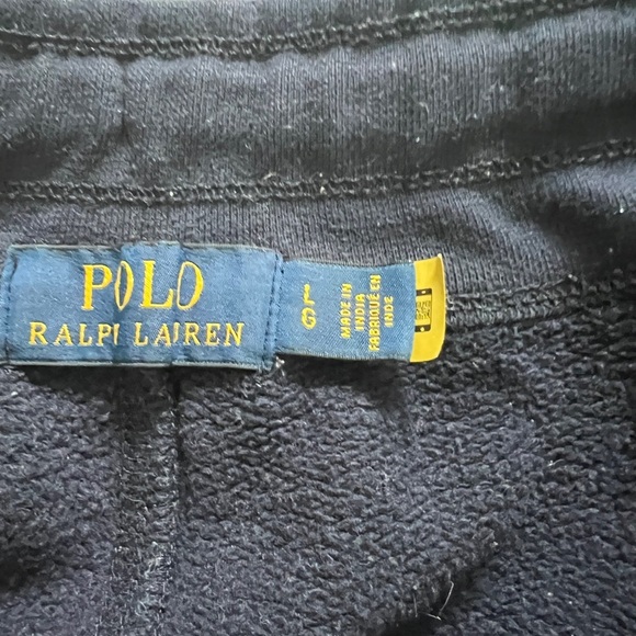 Polo Ralph Lauren Men’s Double Knit Fleece Drawstring Sweat Shorts Size Large - Picture 3 of 6